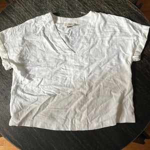 Universal Thread White Linen Shirt